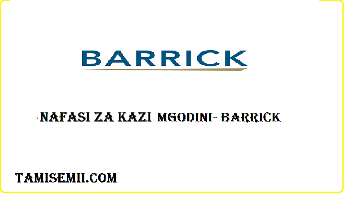 PROFAILI YA BARRICK CORPORATION